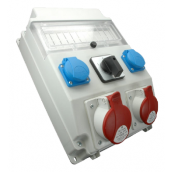 ROZDZIELNICA ROS 11/X-21.2/L-0-P 1x32A 5p, 1x16A 5p, 2x250V